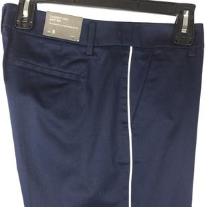 J Crew Skimmer Pant City Fit Dark Blue
